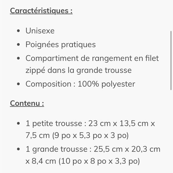 New lole toiletries bags - Picture 4 of 4